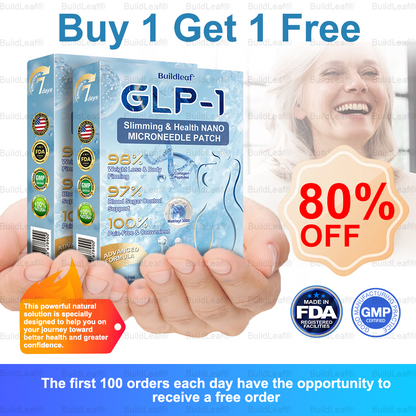🏥FDA Store | 𝐵uil𝗱𝐿ea𝐟® 𝑺𝑀𝗚T-𝑮𝐋𝑃-1 𝐒limming & 𝐻ealth 𝑁ano 𝑀icroneedle 𝑃atch with Collagen & Matrixyl 3000 丨Obesity,Cardiovascular Diseas, Diabetes, Sleep Apnea, Joint Problems and More